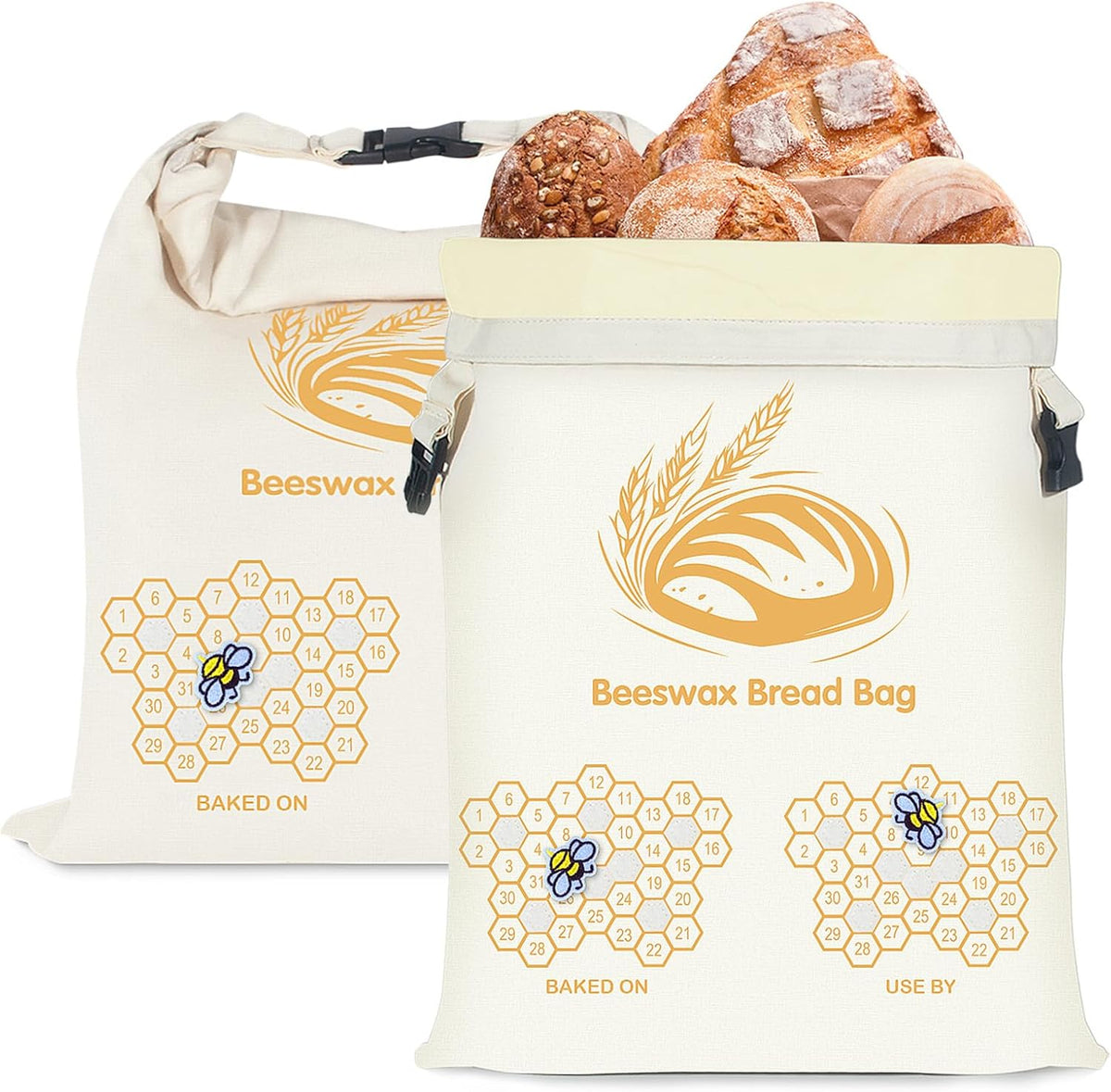 Premium Beeswax Bread bag
