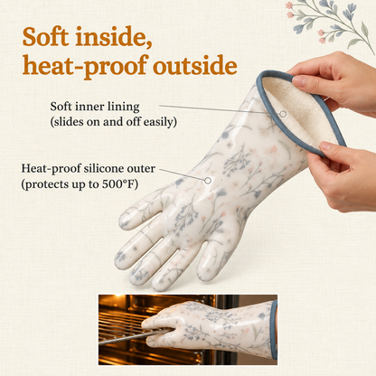The Baker's Glove™ – Heat-Proof Oven Gloves